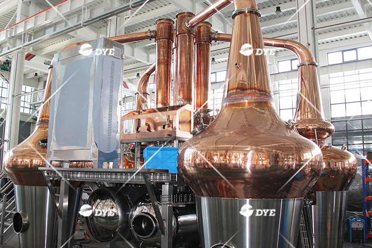 DYE Pot Still 1200Lx2+800Lx2 Оборудование для дистилляции виски