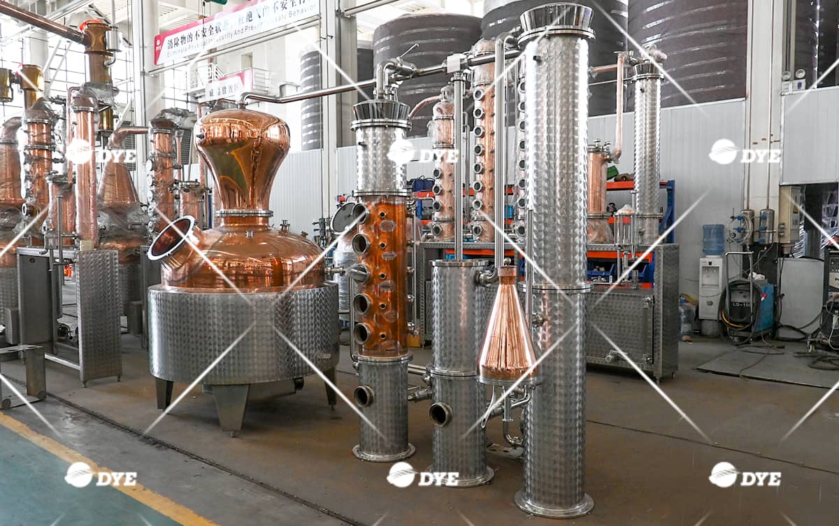 Spirit Distilling Equipment Distillery System Коммерческое оборудование для дистилляции бренди по -прежнему оборудование для продажи