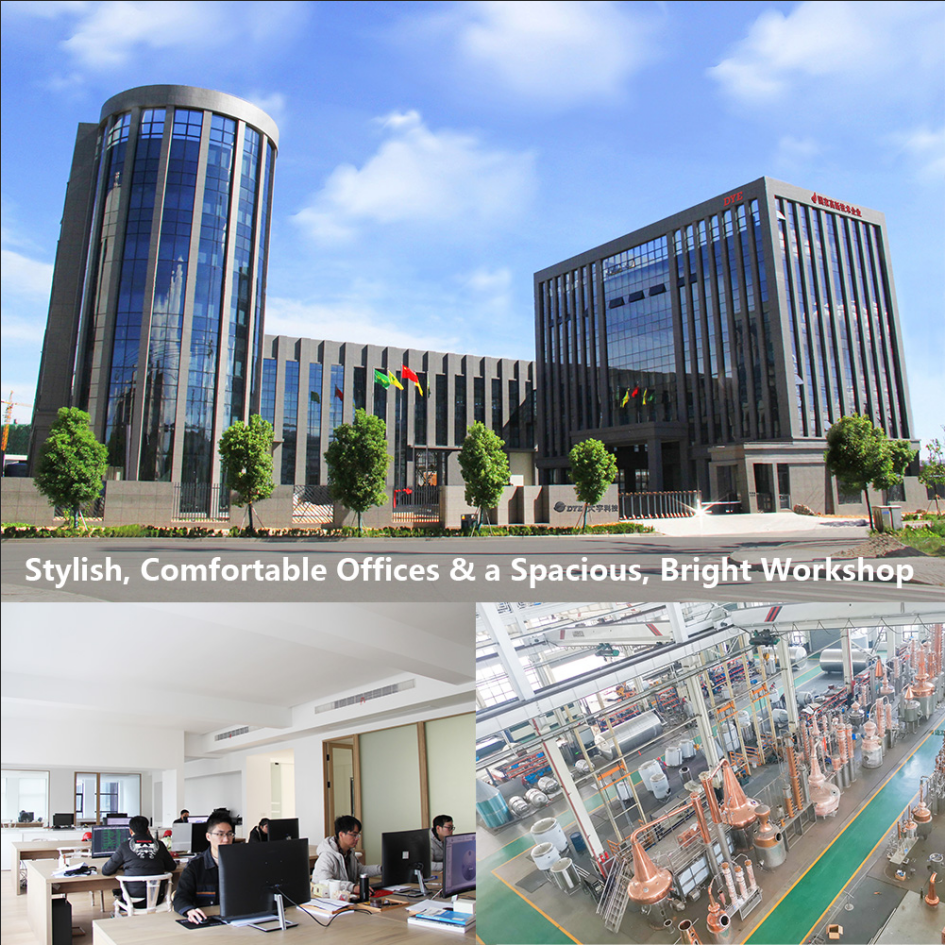 Медный перегонный куб на 2000 л + 1600 л с резервуаром для затирания ферментера и резервуаром для хранения. Комплексный проект ликеро-водочного завода под ключ.