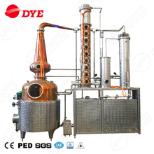 1000л перегонный куб для джина, оборудование для дистилляции виски, дистиллятор для бренди, завод по производству рома для продажи 