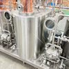 DYE 100L Double Pot Still Виски Медное дистилляционное оборудование Многофункциональный маленький перегонный куб