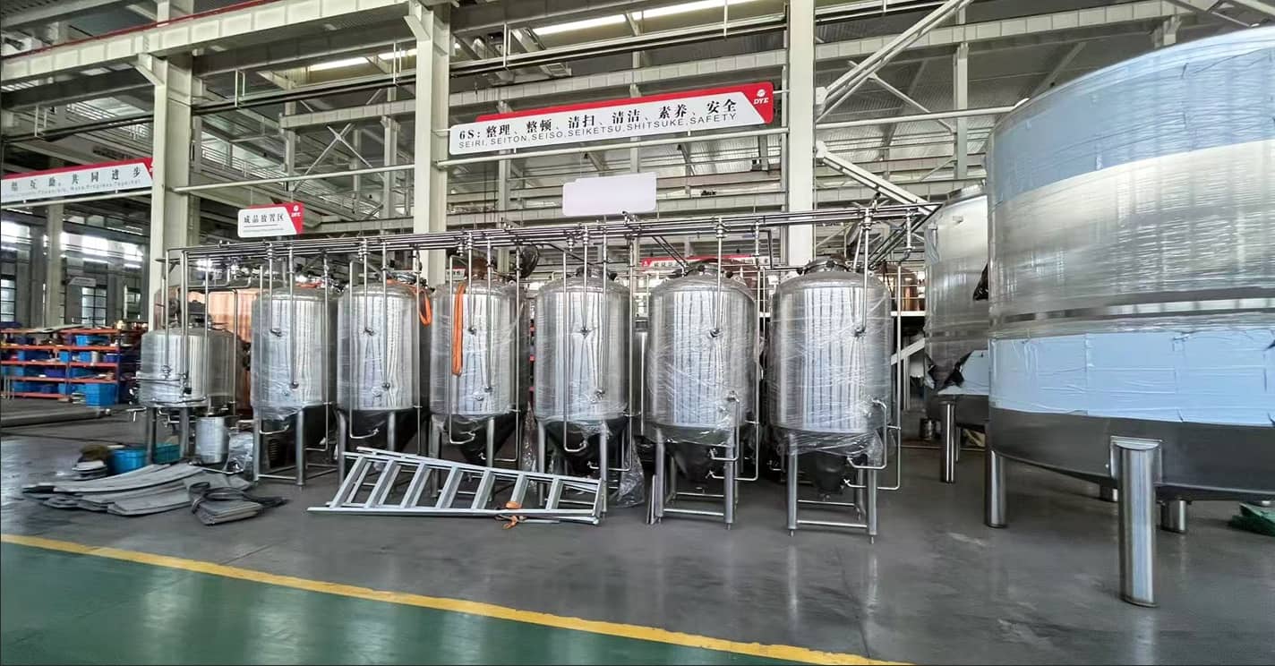 Резервуары для пивоварения из нержавеющей стали: основа современного пивоварения