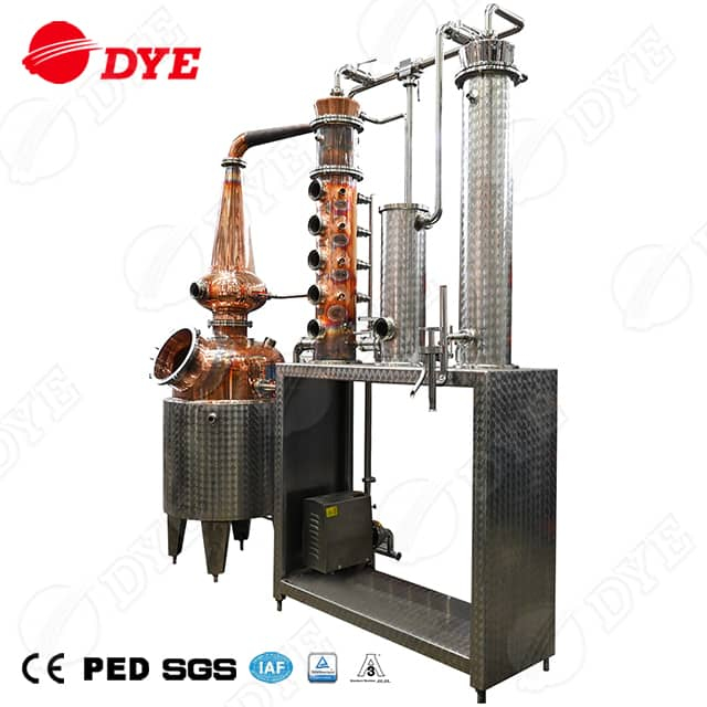 500L Spirit Distillery Gin Whiskey Distillery Sitke Eduction Equipmity Spirit System System