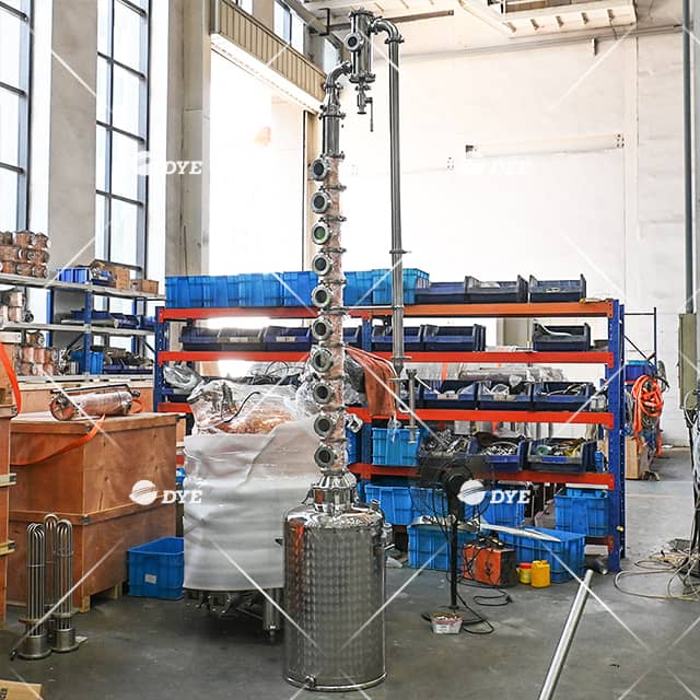 Маленькое дистилляционное оборудование для домашнего дистилляционного завода на 50 л для начинающих 