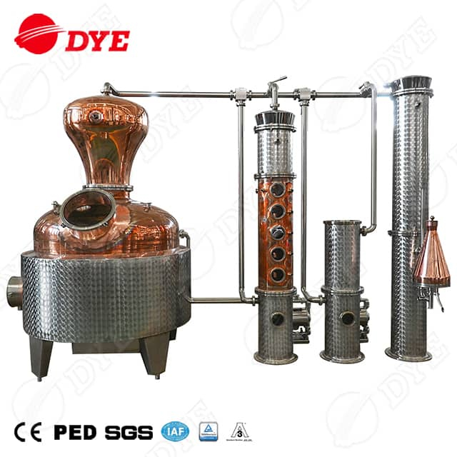 Spirit Distilling Equipment Distillery System Коммерческое оборудование для дистилляции бренди по -прежнему оборудование для продажи