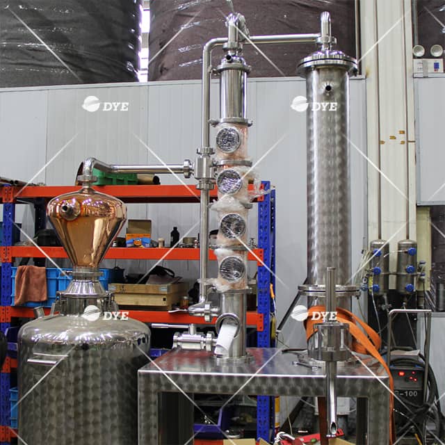 Колонка 50 л, дистиллятор для виски, оборудование для дистилляции бренди, завод по производству рома, идеально подходит для дома и небольших мастерских