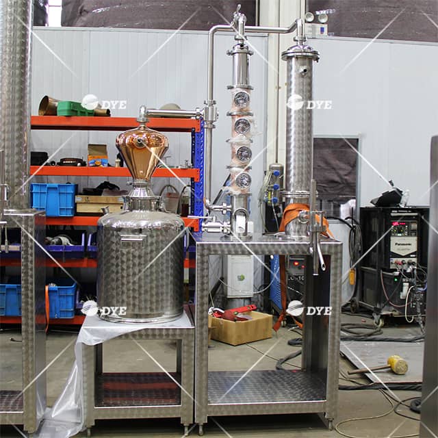 Колонка 50 л, дистиллятор для виски, оборудование для дистилляции бренди, завод по производству рома, идеально подходит для дома и небольших мастерских