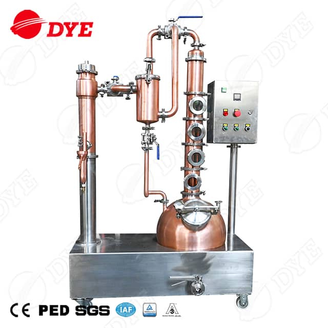30л небольшой домашний электрический медный дистиллятор для домашнего использования с корзиной для джина