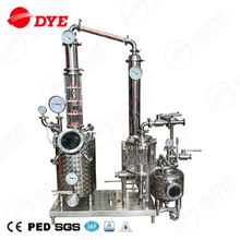 30л дистилляционное оборудование для дома, стеклянная дистилляционная колонна для начинающих