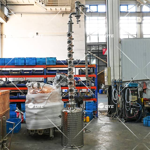 Маленькое дистилляционное оборудование для домашнего дистилляционного завода на 50 л для начинающих 