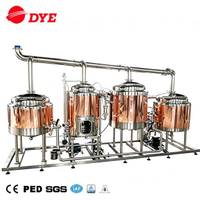 Новое оборудование для мини-пивоварни Red Copper «под ключ» (одобрено CE)