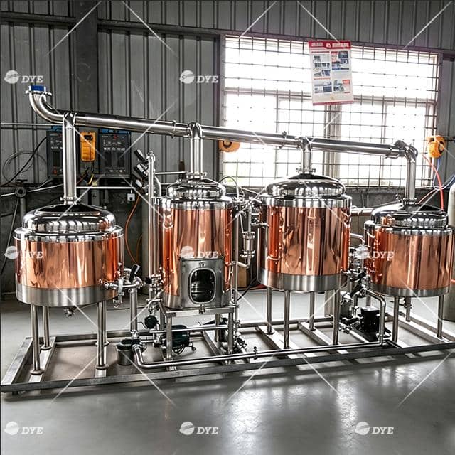 Новое оборудование для мини-пивоварни Red Copper «под ключ» (одобрено CE)