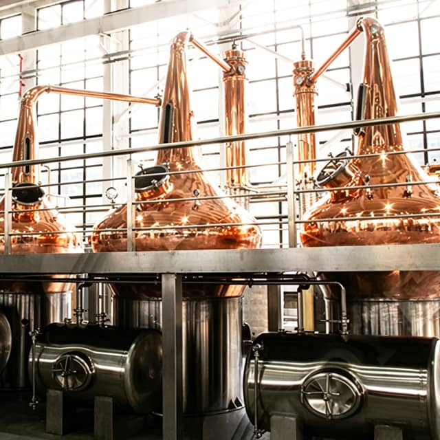 DYE Pot Still - Тройной перегонный куб - 650 галлонов/350 галлонов/300 галлонов