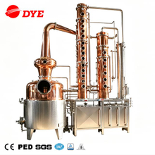 DYE ликеро-водочный завод 500 л медный перегонный куб оборудование для перегонки водки завод по производству этанола