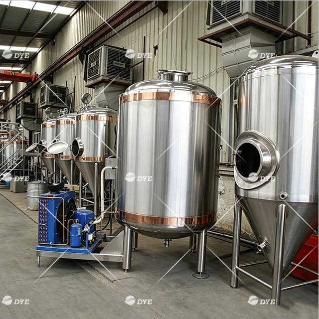 5bbl медное пивоваренное оборудование SS с паровым отоплением